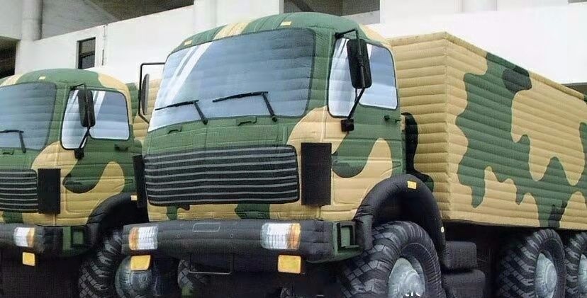 乐山充气军事战车